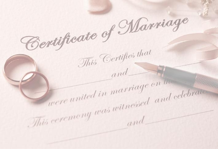 Marriage Certificate