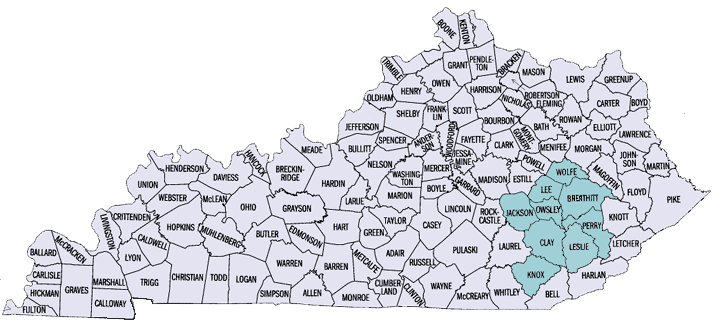 Kentucky Map